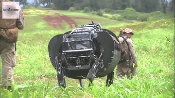 LS3 Robotic Pack Mule Field Testing by US Military