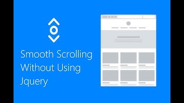 Smooth Scrolling Easily Using Only  HTML,CSS
