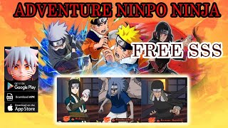 Adventure Ninpo Ninja Gameplay - Naruto RPG Free SSS Android APK screenshot 2