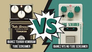 Audio Comparison - Ibanez NTS  vs TSV 808 (no talking)