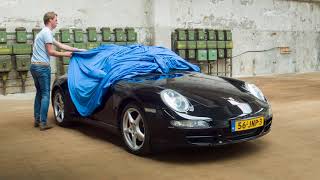 Housse de Protection Voiture Etanche Anti Poussi/ère Respirant B/âche Automobile 986//986 S DSISI Couverture Voiture Compatible avec Porsche Boxster 981//981 S 987//987 S 2dr Cabriolet