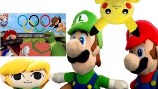 Retarded64 Mario The Olympian Mario And Luigis Reaction Special Guests Pikachu And Link