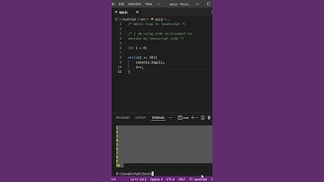 While loop in JavaScript