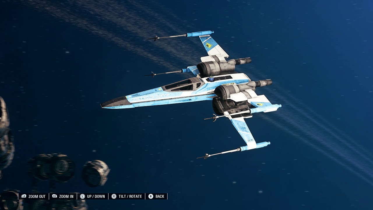 New Republic T 70 X Wing Starfighter Mod By Krypticelement Star Wars Battlefront 2 Youtube