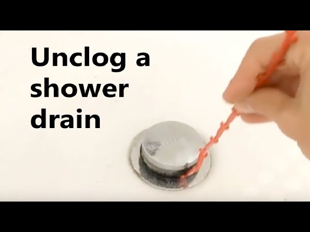 The Easy Way to Unclog Hair From Your Shower ⋆ Real Housemoms