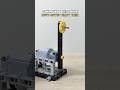 Compound Belt Drive (Input-Output Shaft Trick) #lego #legotechnic #mechanical #mechanism
