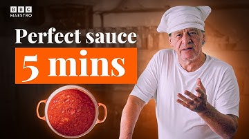 Het GEHEIM van verse tomatensaus met Marco Pierre White | Ontmoet je Maestro | BBC Maestro