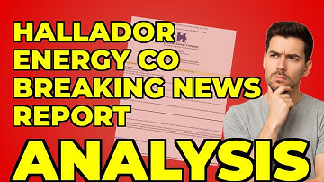 My Take on Hallador Energy