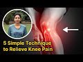 5 simple techniques to relieve knee pain  yoga exercises for knee pain relief  knee strengthening