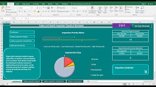 Safety Inspection Data Capturing Template for SHEQ Officers