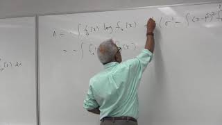 Pillai: Maximum Entropy Distribution given Mean and Variance