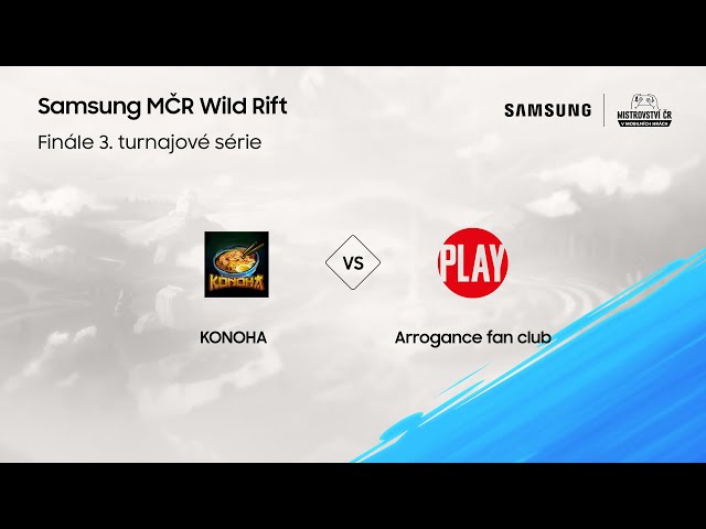 KONOHA vs. Arrogance fan club, Samsung MČR WR