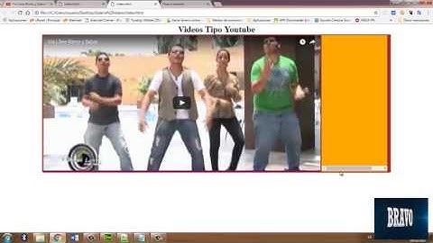 Galería de vídeos tipo youtube con html5 y css3 4/7