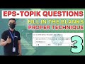 Epstopik exam fill in the blanks 3 howtopassepstopikexam howtoworkinsouthkorea