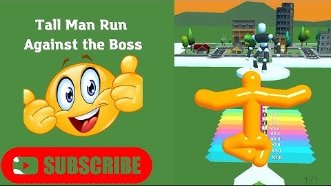 Tall Man Run NOOB vs PRO vs HACKER  AII Levels GamePlay Trailer Android, ios New Game