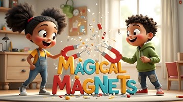 Kids Educational Video | Magical Magnets – The Secret Invisible Force | Fun Science Facts for Kids