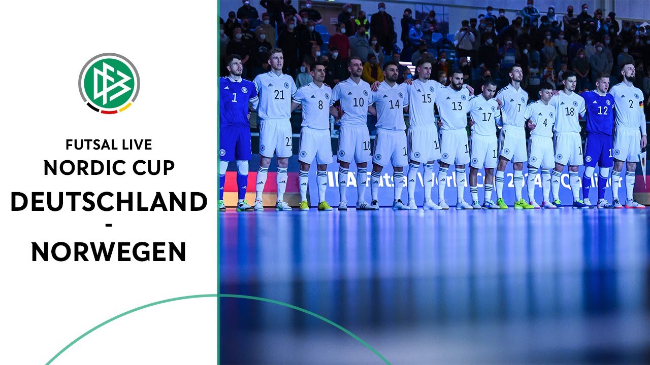 LIVE 🔴 Futsal Deutschland - Norwegen Nordic Futsal Cup