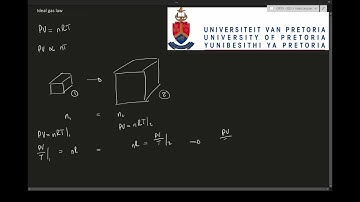 2.3 Using the ideal gas law