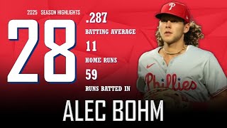 Alec Bohm || 2025 Philadelphia Phillies Highlights