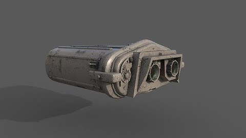 Electrobinoculars 3D model