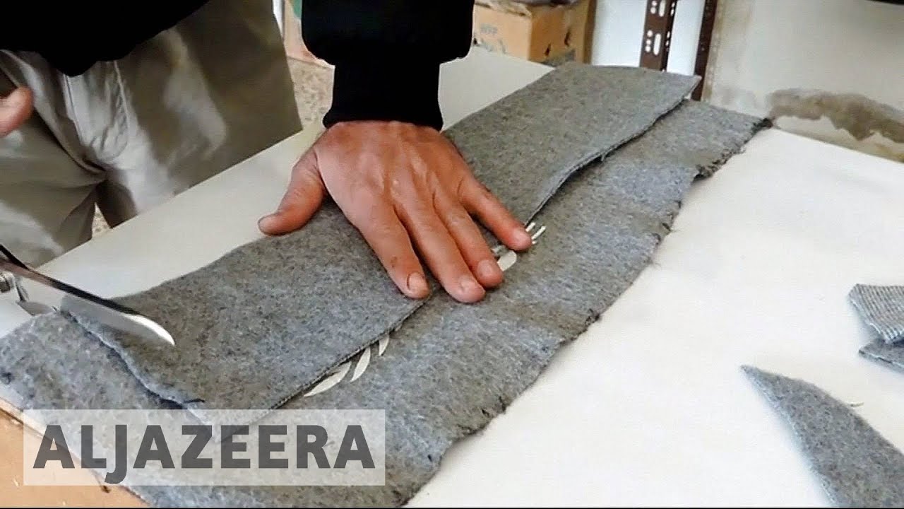  Syrians Turn Old Blankets Into Winter Coats To Survive Al Jazeera English YouTube