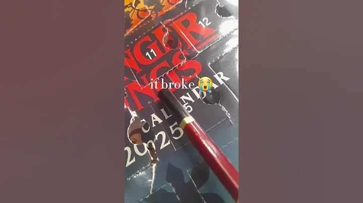 Stranger things advent calendar unboxing day 15 #strangerthings #adventcalendar #shorts