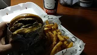 Fat Shack Topeka Kansas. Triple Cheeseburger Heaven