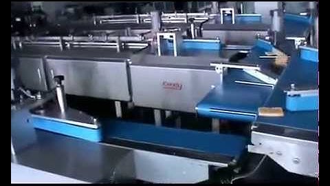 Automatic Flow Wrapping Line for Soft Waffle