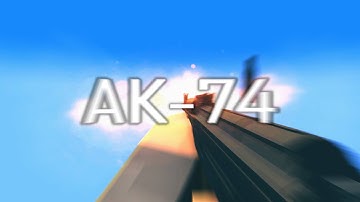 AK-74 shooting animation | Mine-Imator