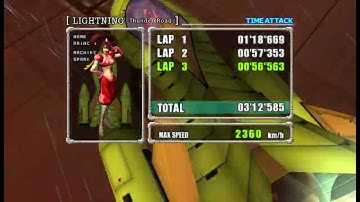 F-Zero GX Time Attack on Lightning Thunder Road With Spark Moon 3