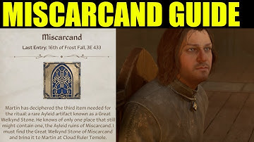 Miscarcand quest guide Oblivion remastered | How to find the  Welkynd stone (ruins of Miscarcand)