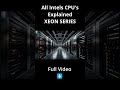 Intel Xeon Explained 💼 Server CPU King