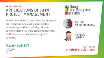 Applications of AI in Project Management - Recorded Version