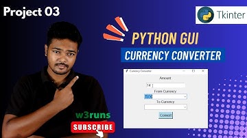 Build a Currency Converter App with Tkinter (Python GUI Project)