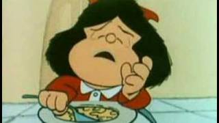 Mafalda - ¡¿Sopa?! ¿Por qué Mamá?