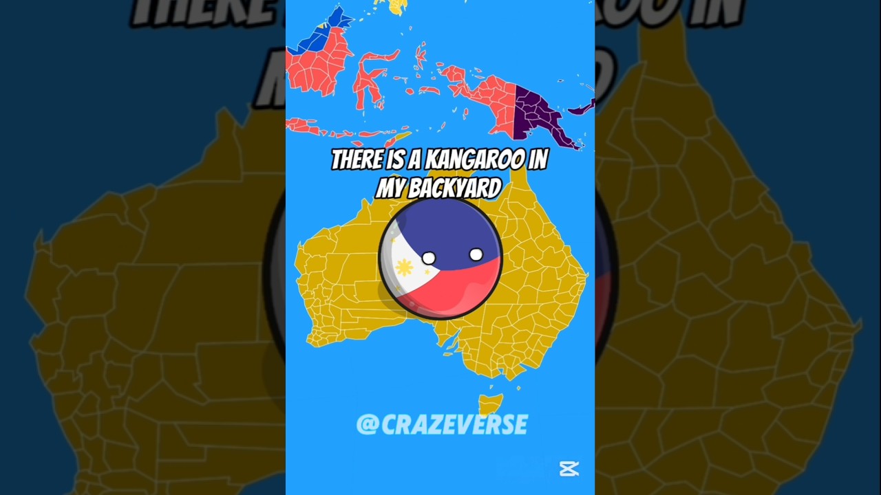 What if Philippines 🇵🇭 and Australia 🇦🇺 Switch 🔁 places ll 