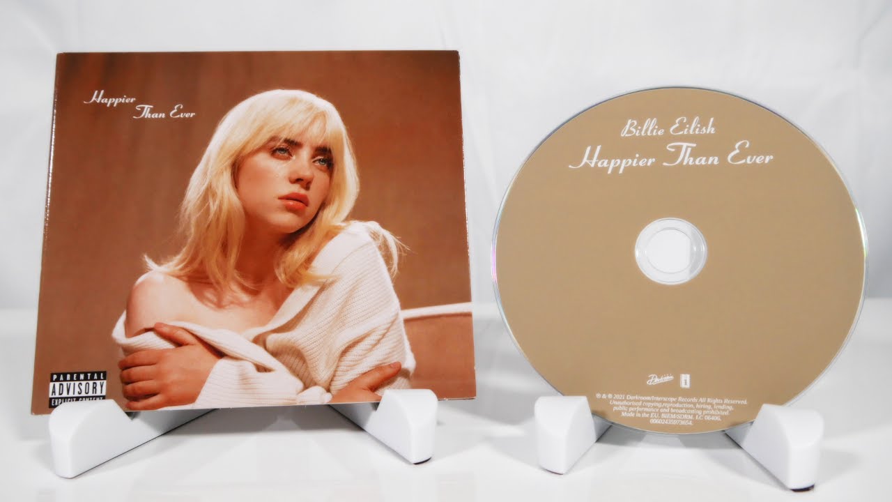 Billie Eilish - Happier Than Ever CD Unboxing 