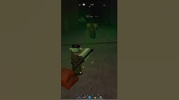 my FART killed this zombie 😱in The Forge Roblox...