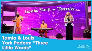 Tamia & Louis York Perform “Three Little Words” on “Tamron Hall”
