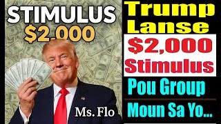 Men Moun Trump Di Kap Jwenn Lajan Stimulus La