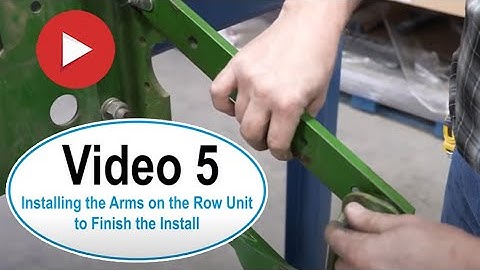 Video 5   Installing the Parallel Arms to Finish the Install of PPS Flange Bushing Rebuild Kits