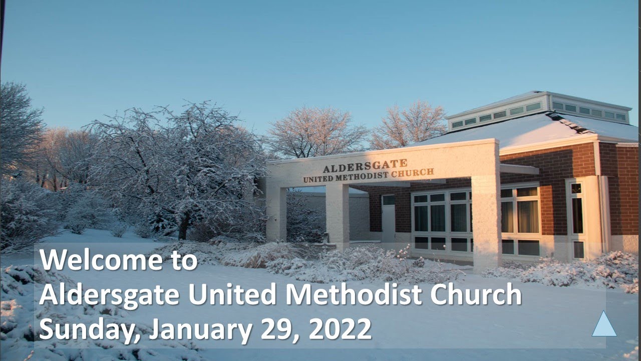 Aldersgate United Methodist Church Live Stream YouTube