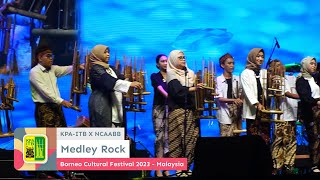Medley Rock Angklung Performance | Borneo Cultural Festival 2023 Malaysia