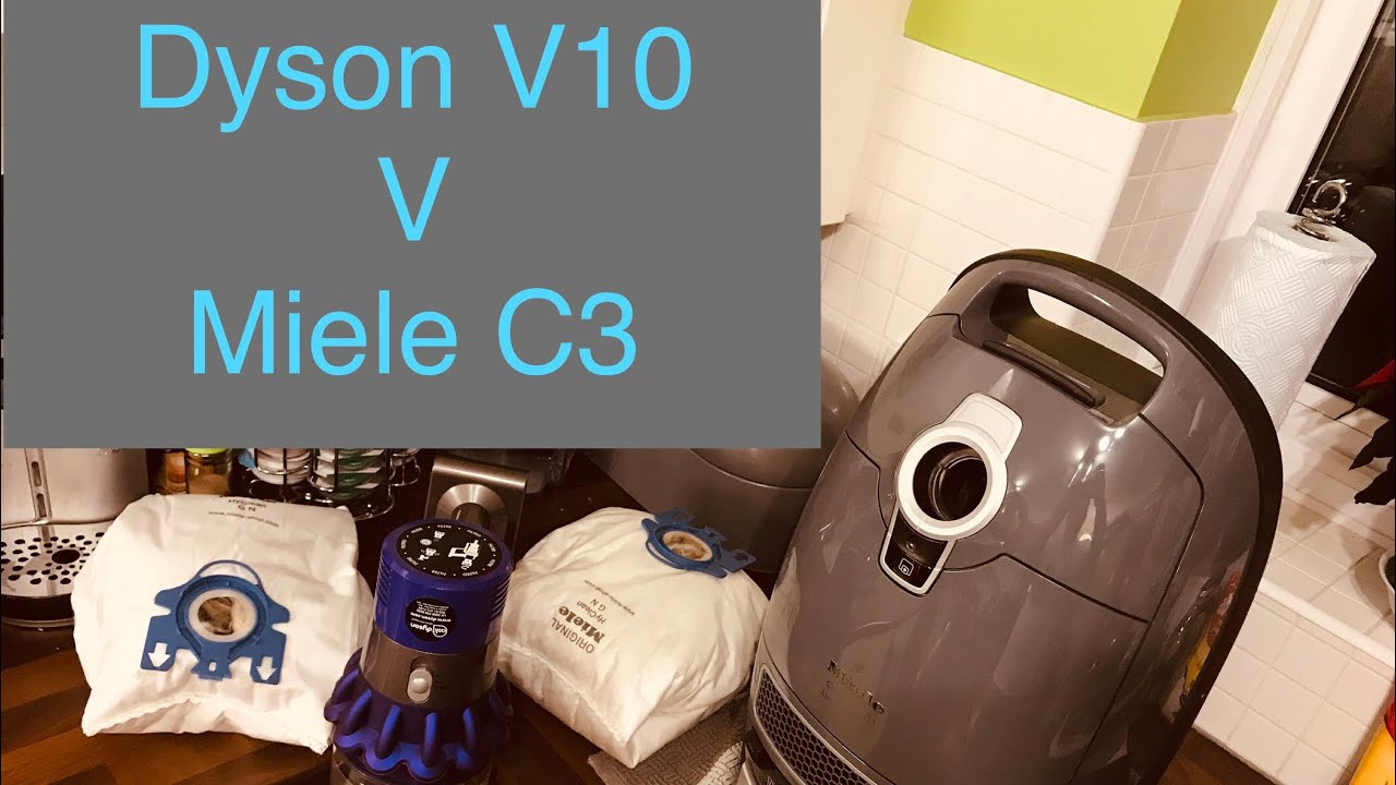 Dyson V10 V Miele C3 YouTube