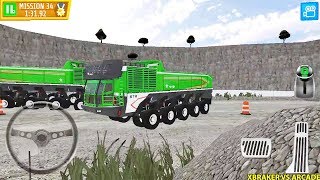 Quarry Driver 3 Giant Trucks: Concept Hauler Driving Simulator Stages 30-35 | Android GamePlay 3D screenshot 4