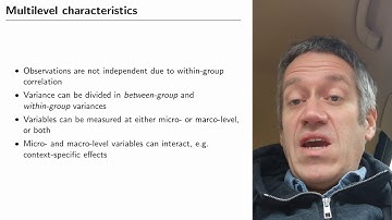 Quantitative Methods II - Multilevel models