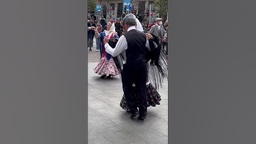 Thumbnail of I want to be like this whenever I am their age. Madrid is special.  #madrid #spain #dance #chotis