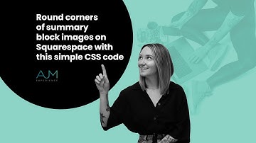 Round Corners of Summary Block Images on Squarespace