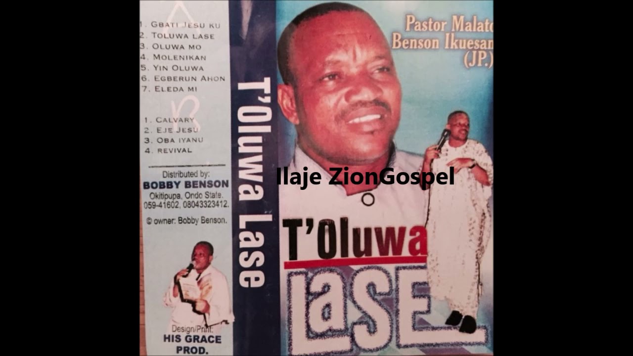 Download Rev Pst Malato Ikuesan: T'oluwa Lase (Ilaje Gospel)