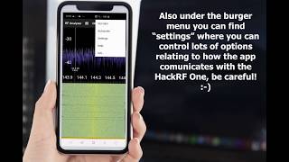 The Hack RF SDR using your Android phone and a free app "RF Analyser" let's quickly run through how!